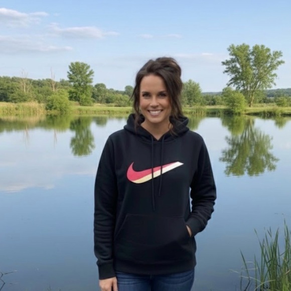 Nike Tops - Nike black hoodie